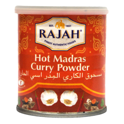 5015821144968.jpg Rajah Hot Madras Curry Powder 100G - Image 1