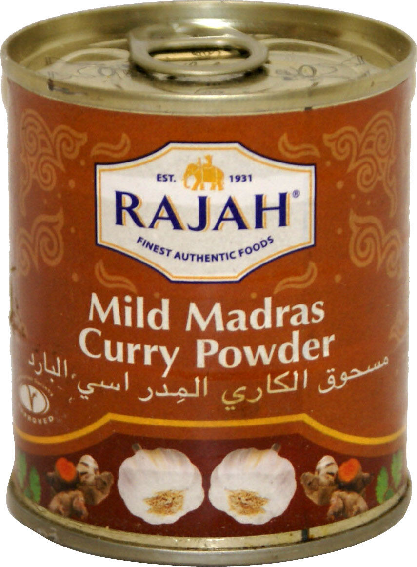 5015821145026.jpg Rajah Mild Madras Curry Powder 100G - Image 1