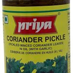 Priya Coriander Pickle with Garlic 300G