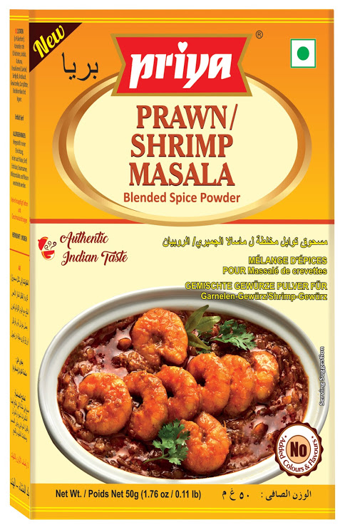 image description Priya Prawn and Shrimp Masala 50G - Image 1