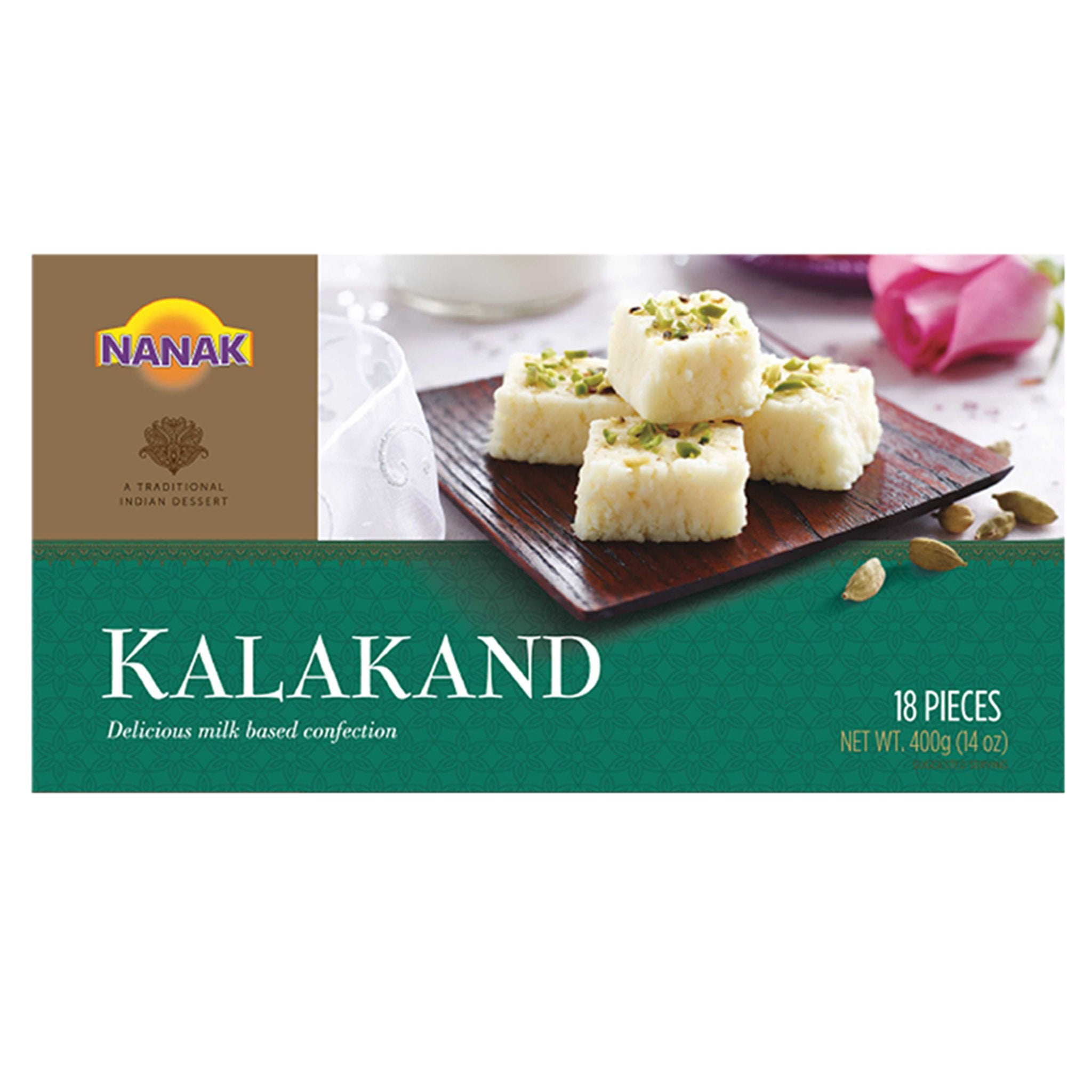 797677711208.jpg Nanak Kalakand 18 Piece - Image 1
