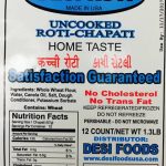 Desi Roti Uncooked 12 Pack