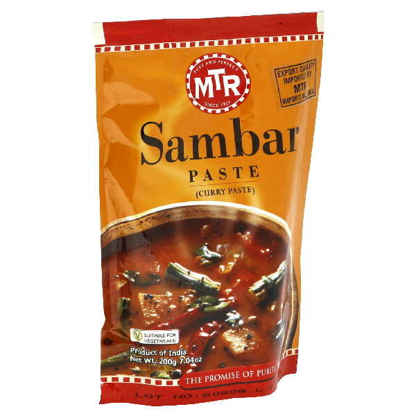 840965000550.jpg MTR Sambar Paste 200G - Image 1