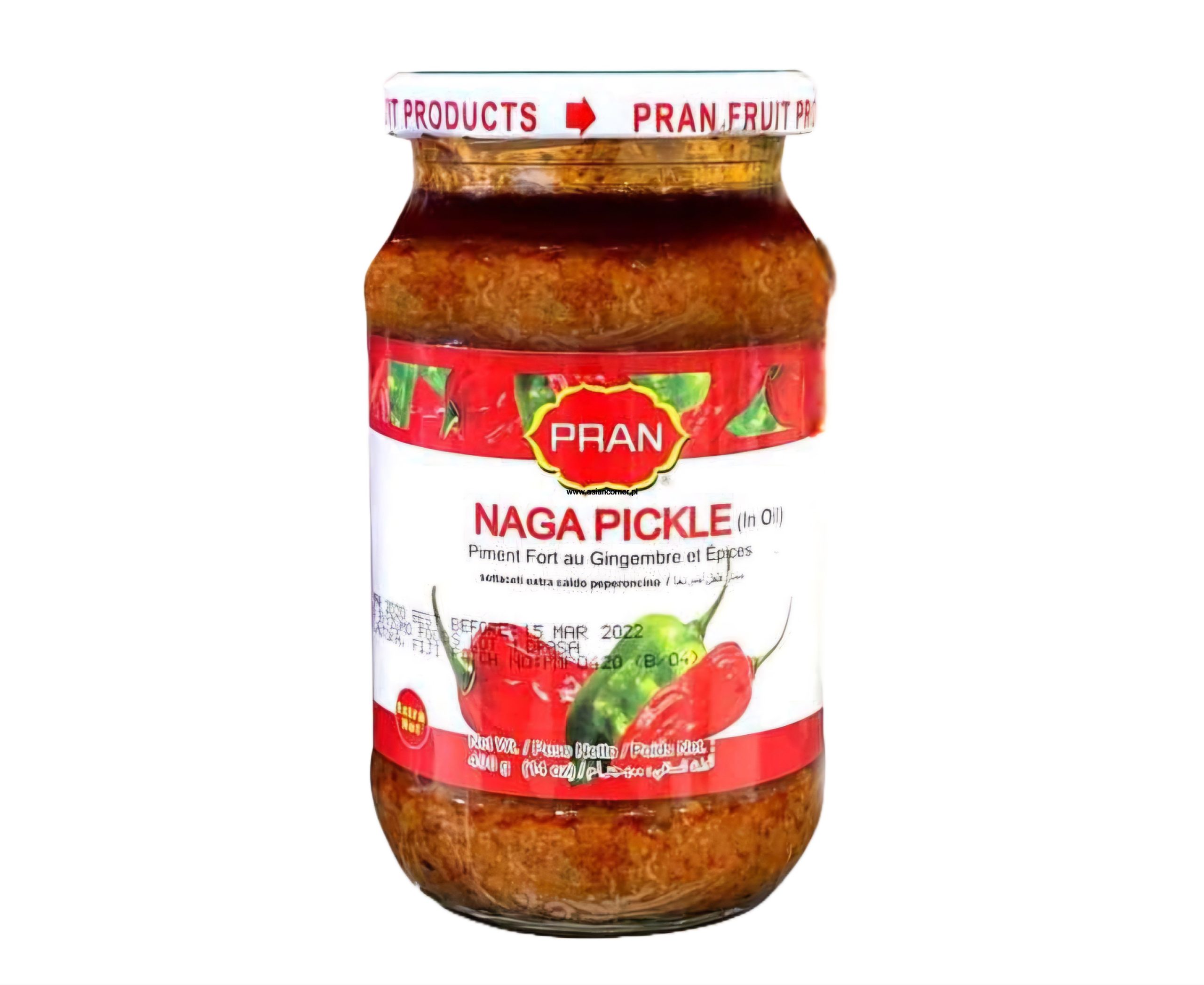 846656000281.jpg Pran Naga Pickle 400G - Image 1