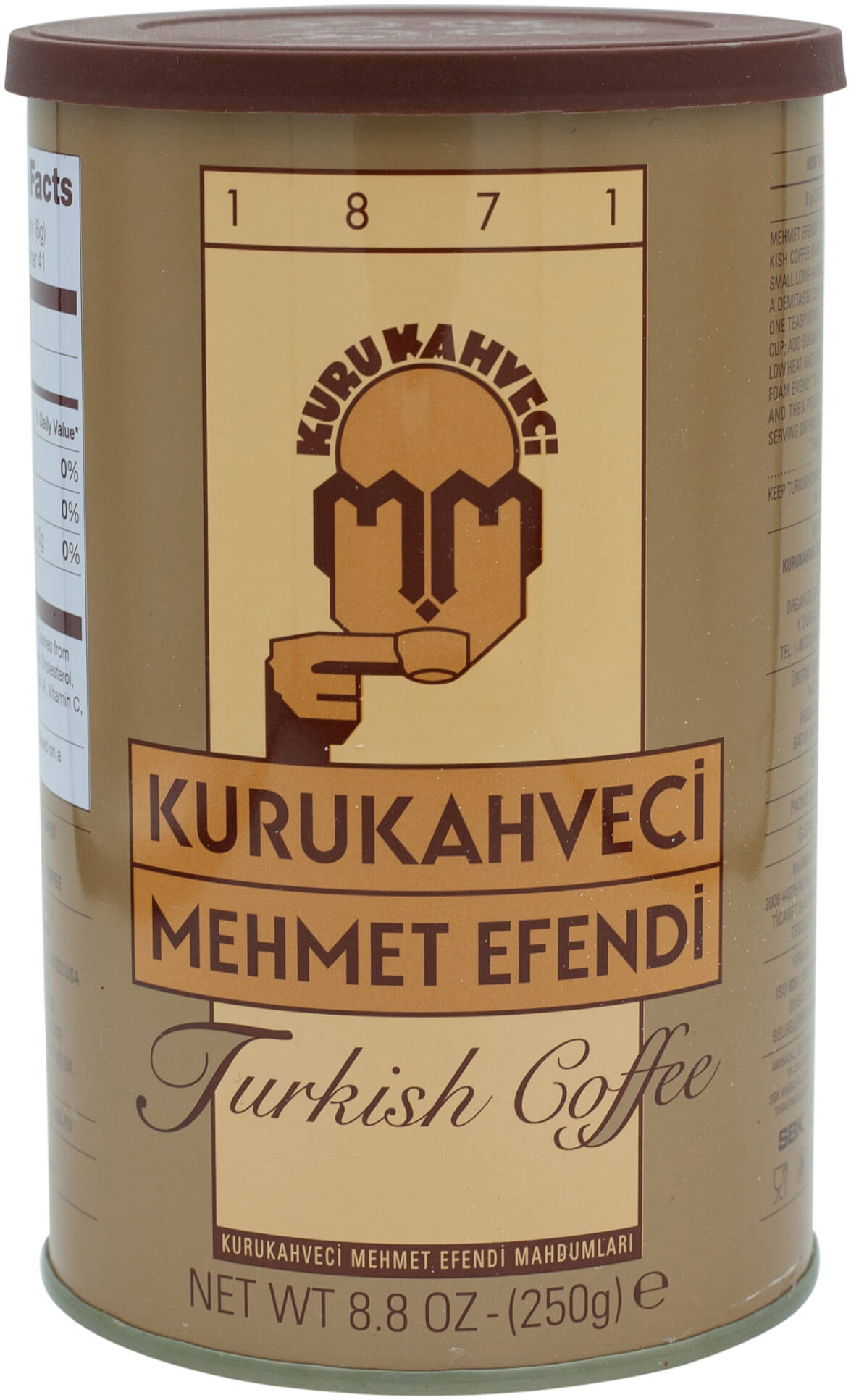 8690627023401.jpg Kurukahveci Mehmet Efendi Turkish Coffee 250G - Image 1