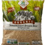 24 Mantra Organic Sona Masoori Brown Rice 10LB