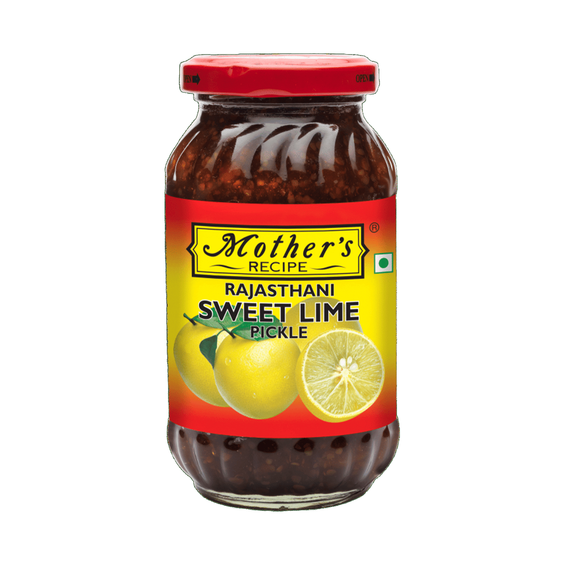 8906001055525.jpg Mother's Sweet Lime Pickle 575G - Image 1