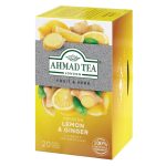 Ahmad Tea Lemon and Ginger Tea 20 Bags